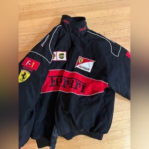 Ferrari F1 Bomber style jacket